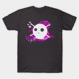 Pink Pirate Skull T-Shirt